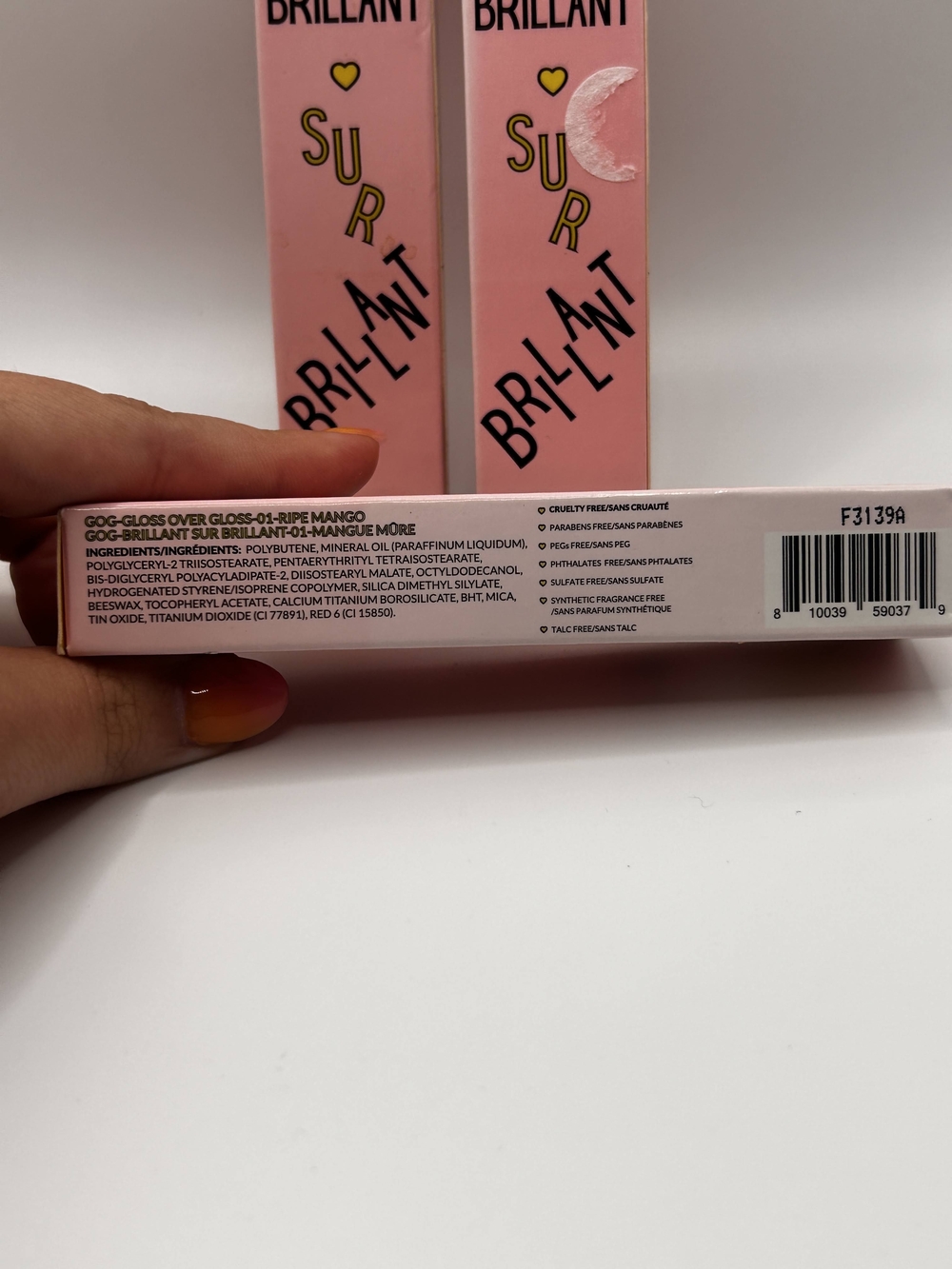 KimChiChic GoG01 Ripe Mango Lip Gloss Lot Of 3 Boxes Brilliant - Picture 4 of 6